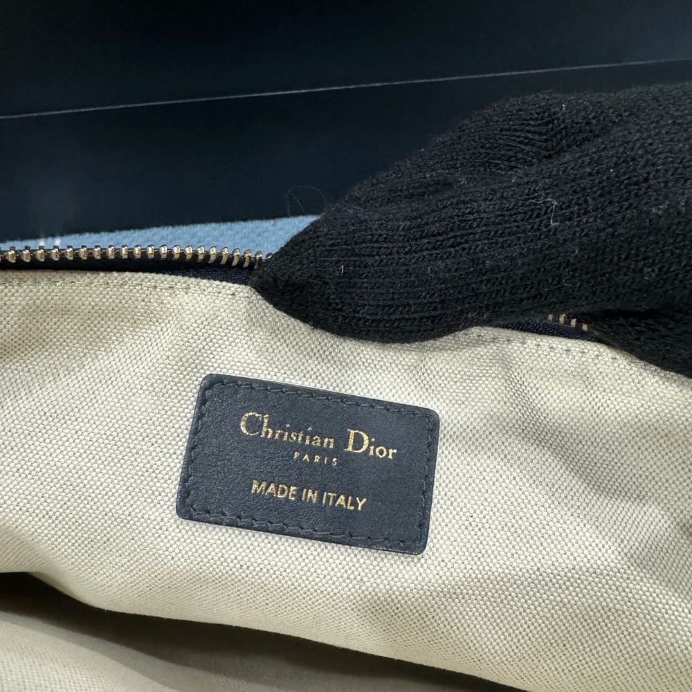 Christian Dior Saddle Cloth Clutch Bag - Picture 7 of 10